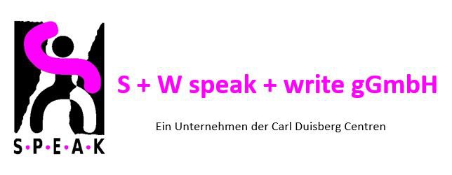 S+W speak + write Marburg